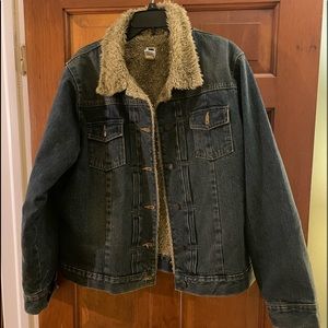 Gap Sherpa lined Jean jacket